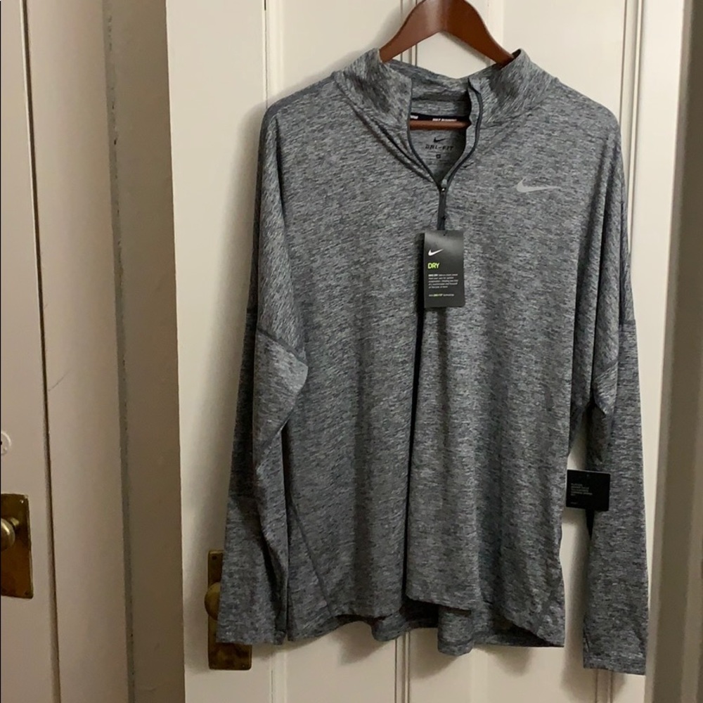 NWT Nike Running Quarter Zip Pullover